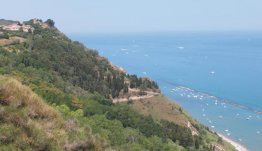 Ancona aan de Adriatische kust