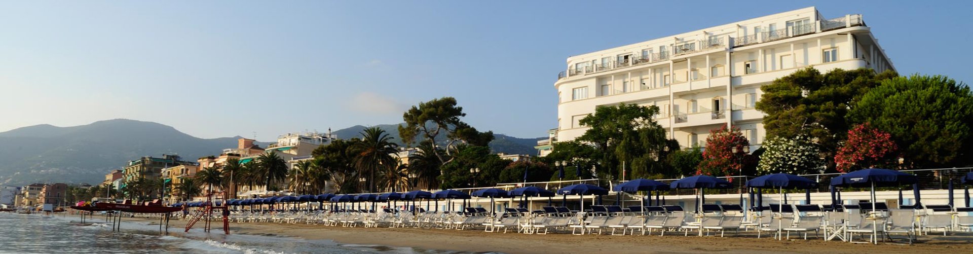 Banner Hotel Mediterranee in Alassio