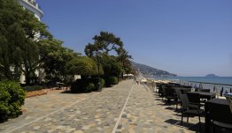 De boulevard van Alassio