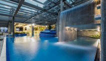 Prachtige zwembaden van Hotel Rikli Balance