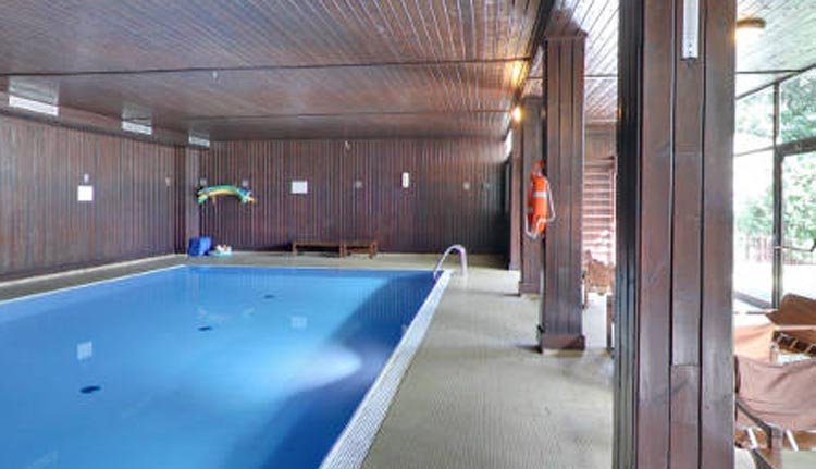 Het zwembad van Hotel Meandro