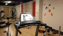 De fitness van Hotel Cortese