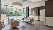 Nog even een kopje koffie in de lounge van Bellariva voordat u het Gardameer gaat verkennen
