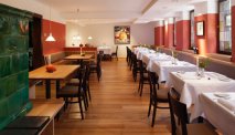 In het restaurant van Hotel Zum Goldenen Ochsen kunt u heerlijk eten