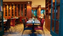 Het sfeervolle restaurant van Hotel Kaufmannshof