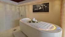 De wellness bij Hotel Latini bestaat onder andere over een hydromassage
