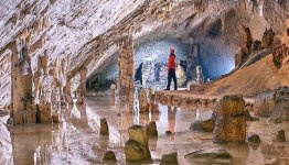 De grotten van Postonja in Slovenië