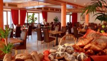 Elke morgen staat er een uitgebreid ontbijtbuffet klaar in Hotel Belle Vue in Vianden