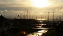 Het haventje bij Hotel Gilleje Strand