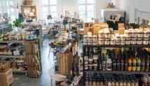 Winkel van hotel Refborg met heerlijke producten