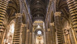 De adembenemend mooi Duomo van Siena