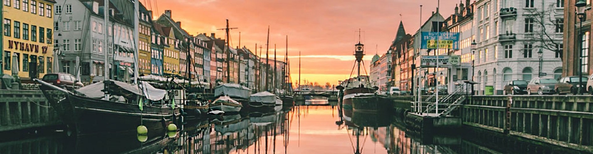 Banner foto Denemarken Kopenhagen Nyhavn