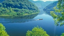 Prachtige vallei in Dordogne