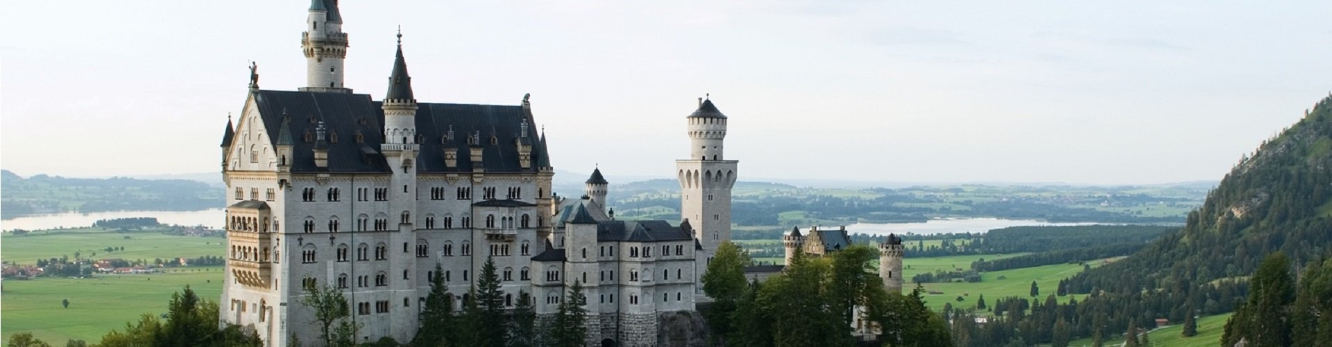 Banner foto Duitse Alpenroute Kasteel Neuschwanstein