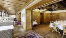 Het restaurant van het hotel