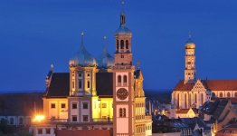 Het Rathaus in Augsburg