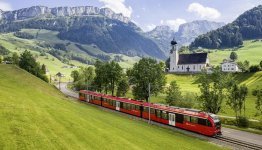 Zwitserland Appenzell trein
© Switzerland Tourism/Daniel Ammann