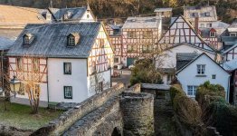 Vakwerkhuizen in Monreal © Dominik Ketz /Eifel Tourismus GmbH.