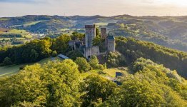 Die Kasselburg im Gerolsteiner Land © Eifel Tourismus GmbH