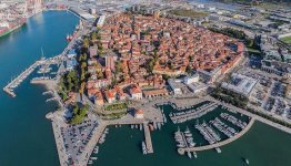 Centrum Koper vanaf boven ©Slovenian tourist board Jaka Ivančič