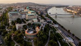 Boedapest - Buda castle vanaf boven ©Ancsin Gábor