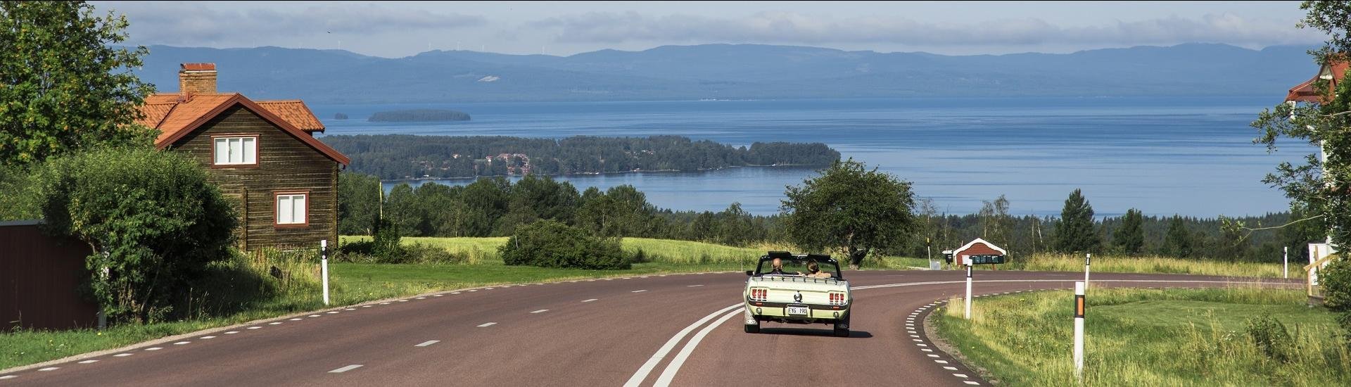 Banner weg naar meer Siljan ©Per Bifrost Visit Dalarna